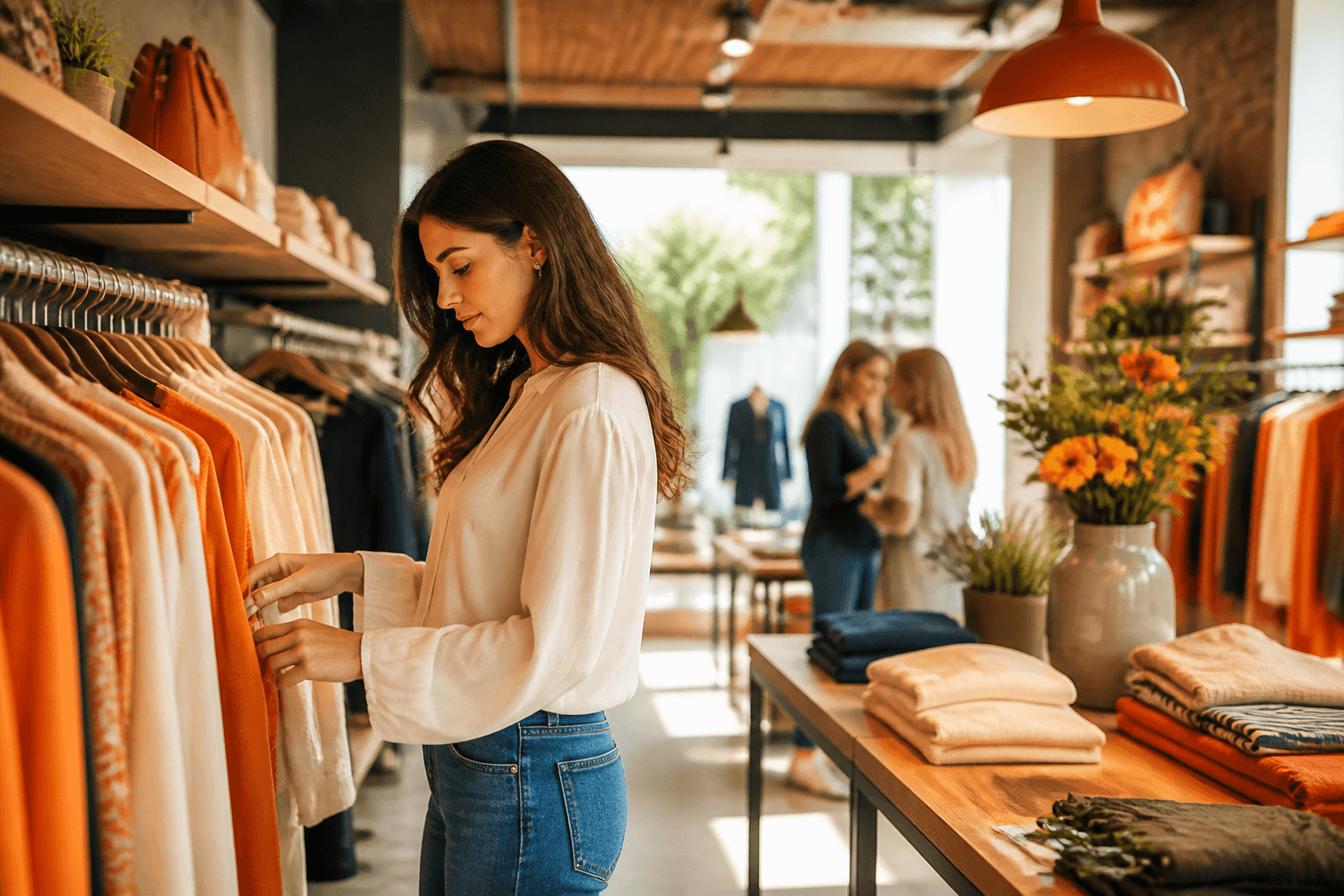 Multiple retail locations connected to one system