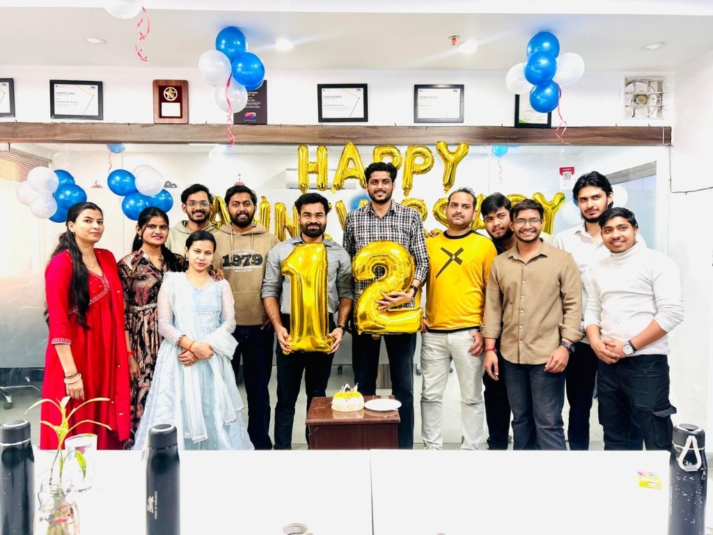 Software House team celebrating together