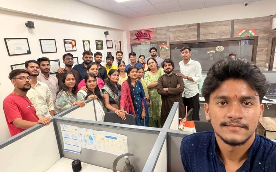 Software House office team selfie