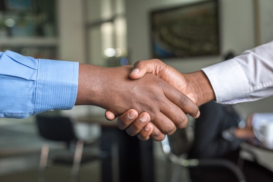 Business handshake — Tally Virtual User licensing