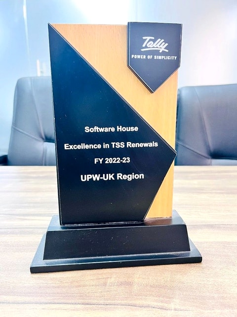Tally TSS Renewals award